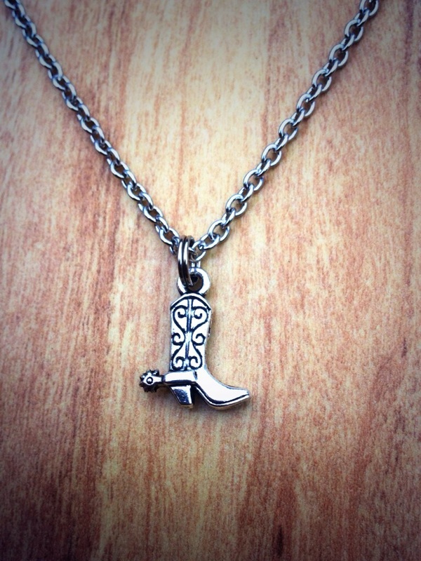 Cowboy Boot Necklace · Country Wind · Online Store Powered by Storenvy