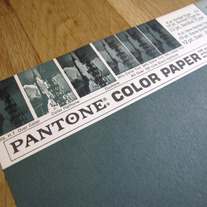 Vintage PANTONE® Poster - Pantone 343 (1970) 