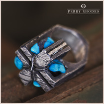 Turquoise & Silver Intersect
