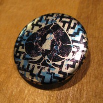 Find The Key Button - Blue