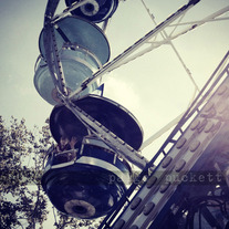 First Time Ferris Wheel, 5x7 Print