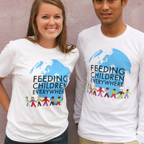 "Feeding Children Everywhere: Logo" - White