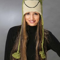Light Green Frog Hat