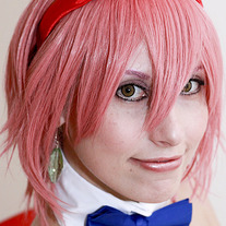 Short Pink Haruko FLCL Wig