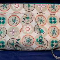 Large Pleated Clutch