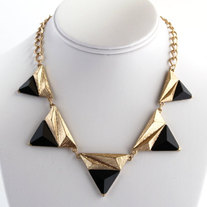 Triangular Statement Necklace