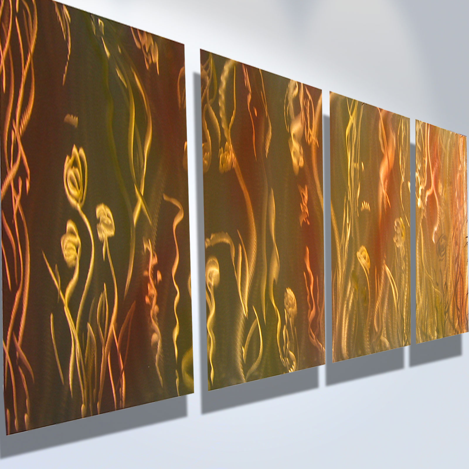 Flow Abstract Metal Wall Art Contemporary Modern Decor · Inspiring