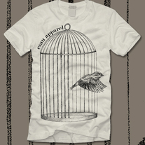 Bird Crew Neck Tee