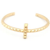 Spiked Cross Bangle (More Colors Available)