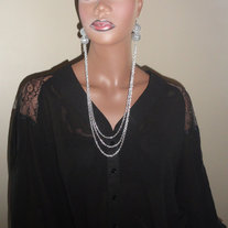 Rhinestone Ball Earlace