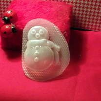 snowman xmas mould