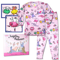 Books To Bed- Angelina Ballerina Book and PJ set