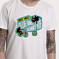 Oille & Bunny Hop Tee 2012, White