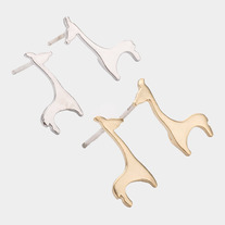 Mini Giraffe Post - Silver or Gold