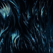 abstract blue - digital art