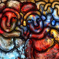 Gossipy aunts - digital art