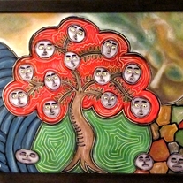 Fruit Tree - original oil painting