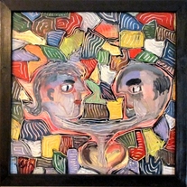 lovers - Original oil Painting