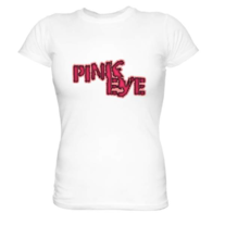 Pink Eye Logo Tee Ladies Short Sleeve