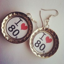 I love 80's Earrings