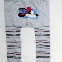 Vintage Style Minnie Mouse Legging Pants Baby Girls 3mos to 4T