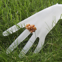 Aventurine Cluster Ring