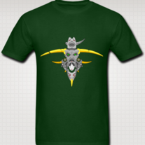 "TOTEM (Eye Gaze) Shirt for Men (Green)