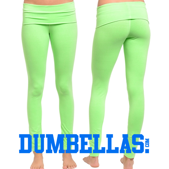 Neon Green Danika Yoga Pants on Storenvy