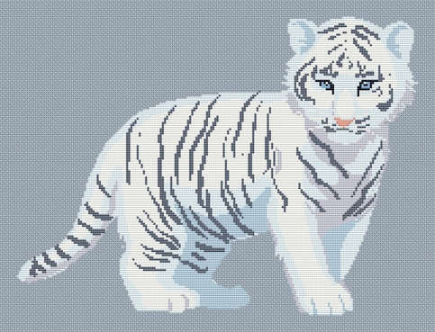 original printed cross stitch pattern | Cross Stitching Art