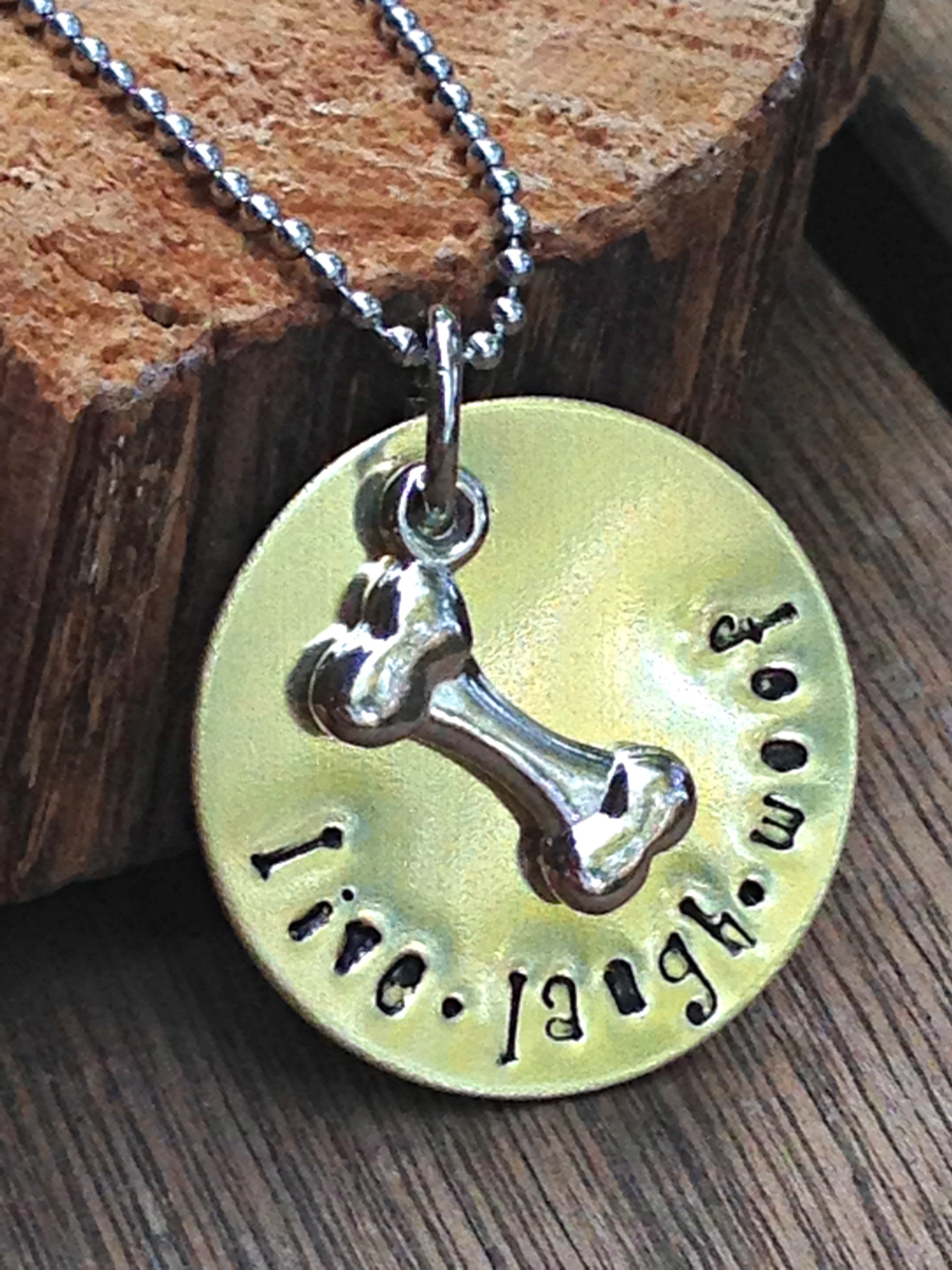 dog lover necklace on Storenvy