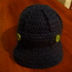 Crochet Baseball Hat W/Buttons - Thumbnail 2