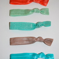 The Elizabeth Set- 5 No-Crease Hair Ties
