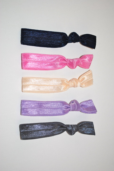 The Beth Set- 5 No-Crease Hair Ties