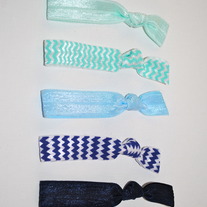 The Madison Set- 5 No-Crease Hair Ties