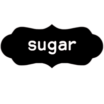 Labels for Kitchen Canisters | Vinyl Decal Sticker