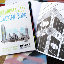 Oklahoma City Coloring Book by Deluxe