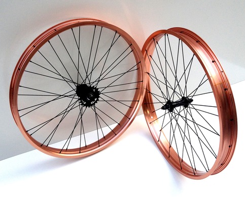 3G 26" x 57mm Coaster Wheel Set