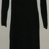 Black Sweater Dress-Mimi Maternity Size Large CLLO1