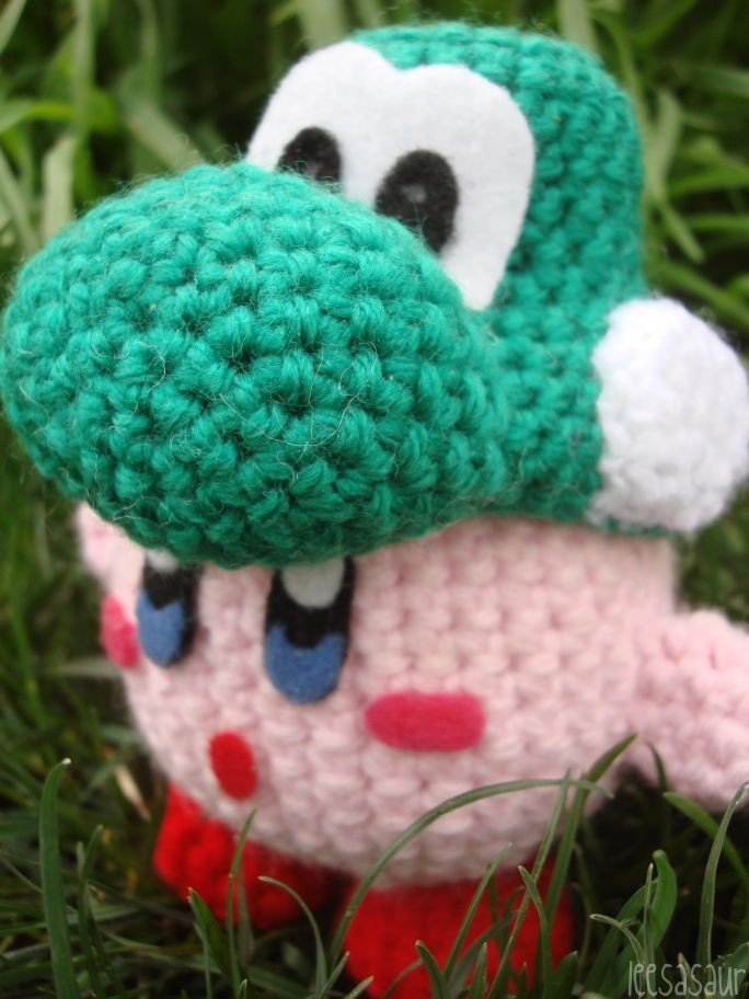 LEESASAUR Kirby Yoshi Amigurumi Online Store Powered ...