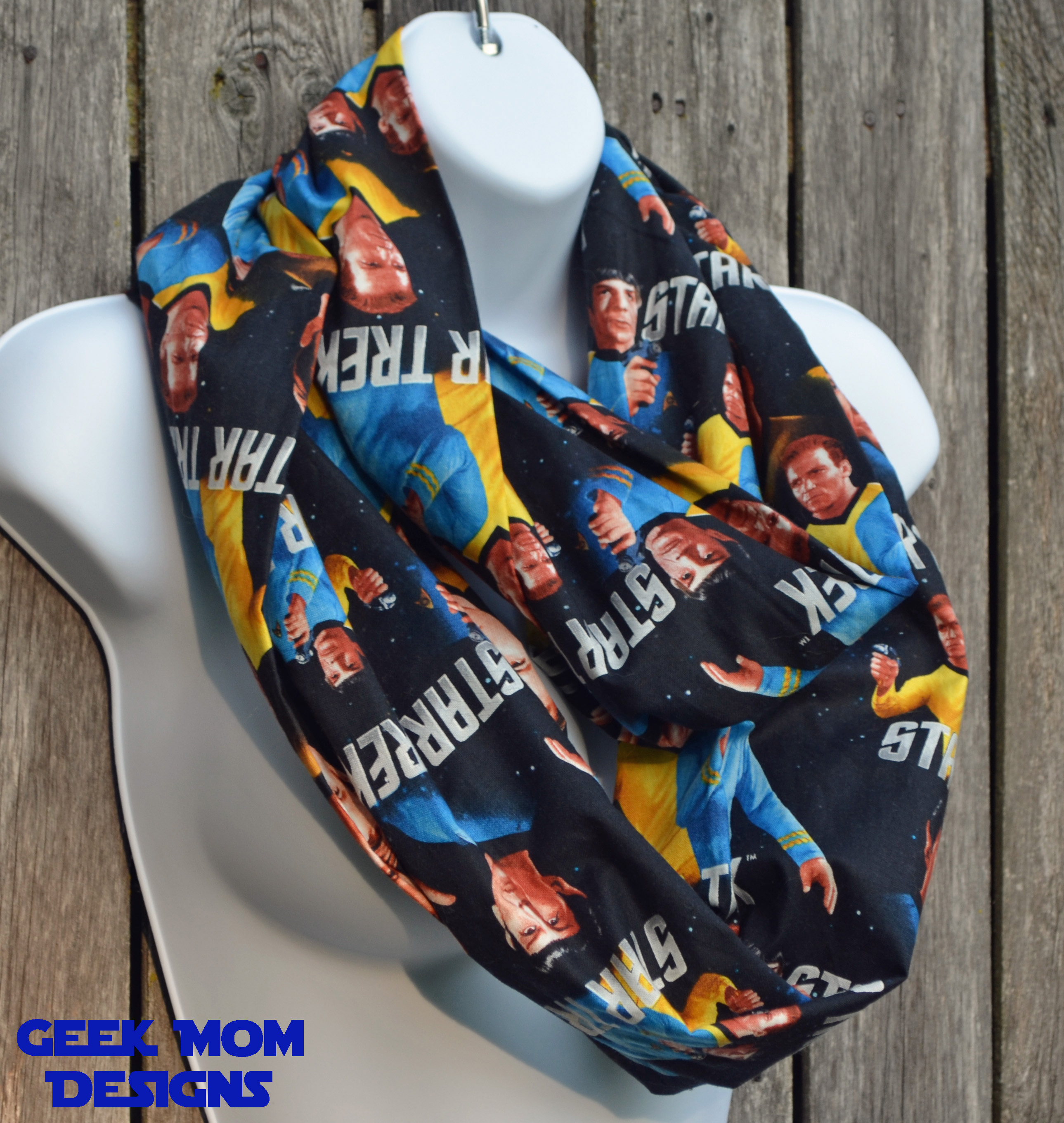 geek mom designs star trek infinity scarf online store powered