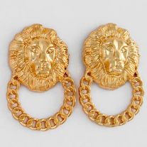 Lion Earrings