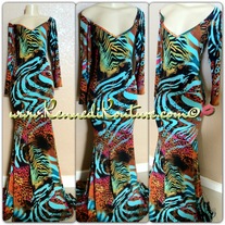 "KONCRETE JUNGLE" MERMAID DRESS