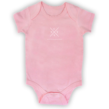 Light Pink Onesie (0-3m)