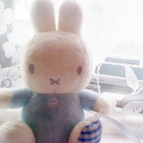 Blue Miffy Plush