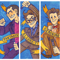Doctor Who Bookmark Set