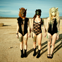 "Masks" print