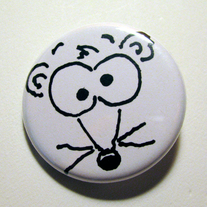 Weasel Head Button