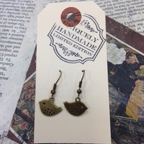 Petite Bird Earrings *Available in Silver  