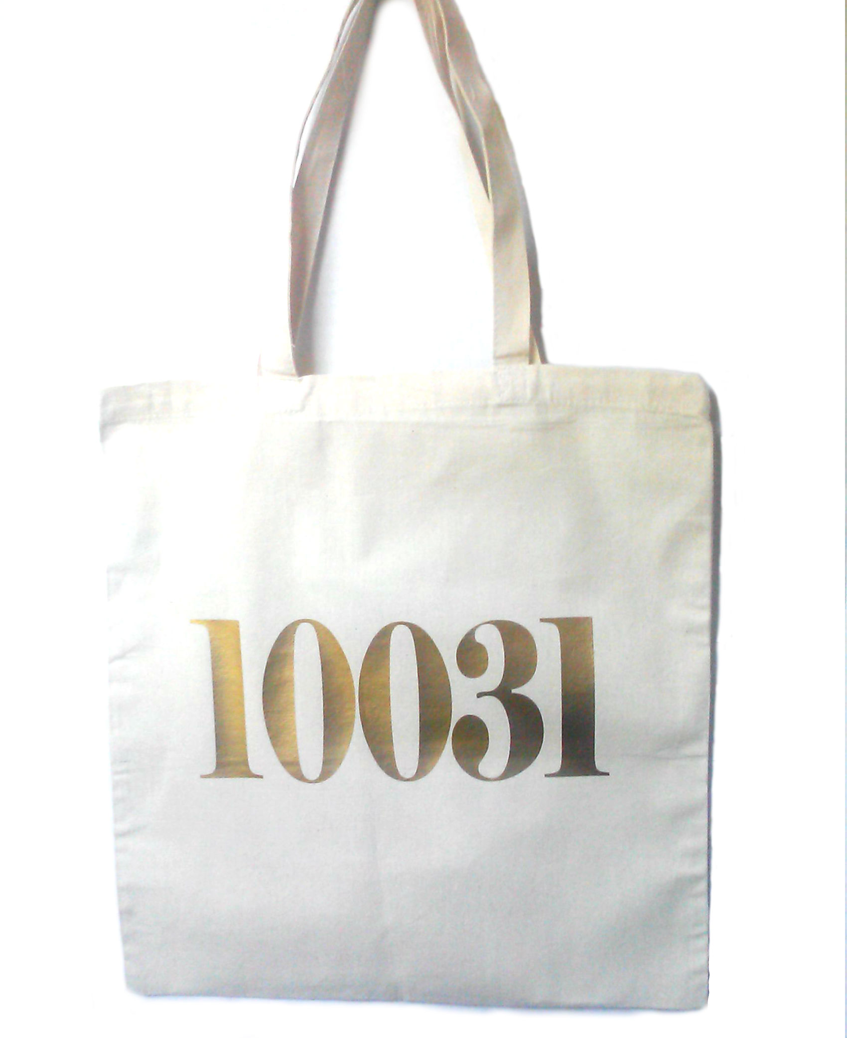 Personalized Area Code, Zip Code, Post Code Canvas Tote Bag · Ciao