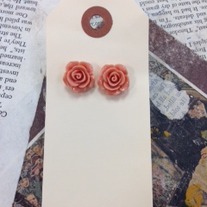 Rose Bud Earrings *More colors available 